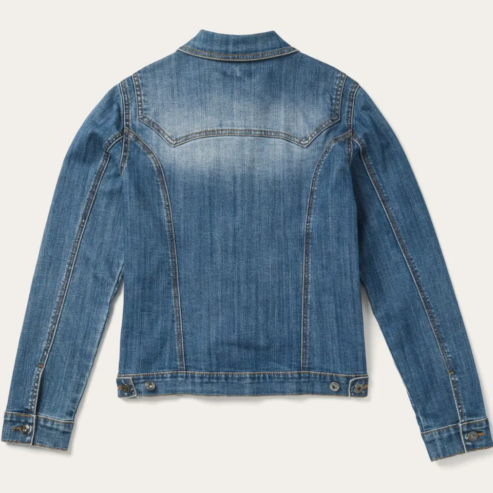 Stetson Stretch  Denim Jacket Blue Best Sale