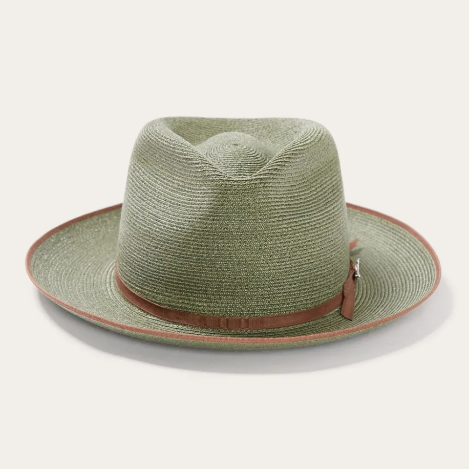 Stetson Stratoliner Hemp Fedora Sage Store