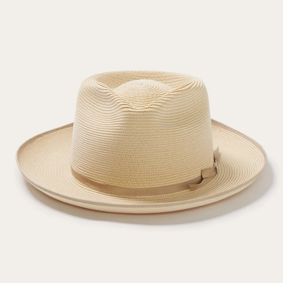 Stetson Stratoliner Milan Fedora Sand Clearance