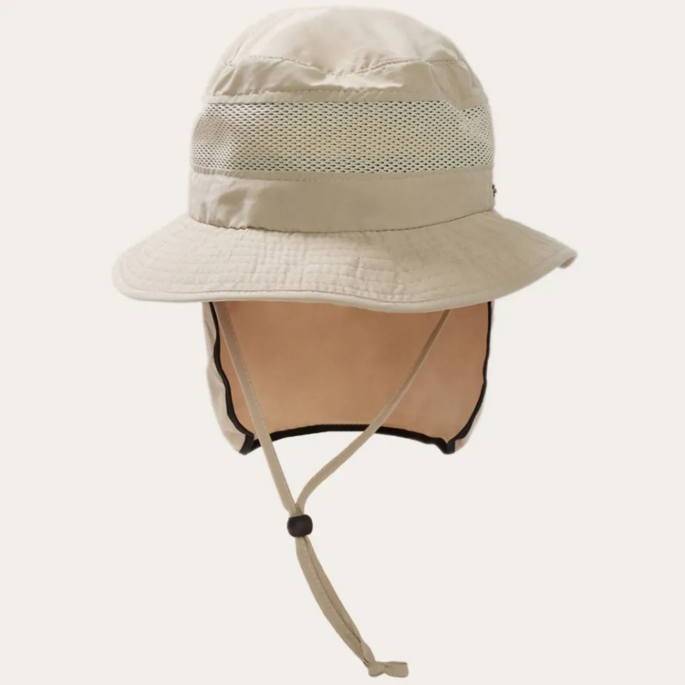 Stetson Switchback 'No Fly Zone' Mesh Bucket Hat Khaki Flash Sale