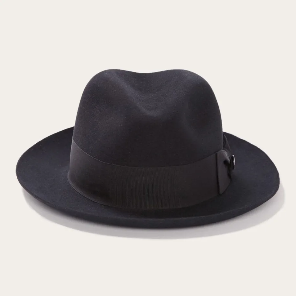 Stetson Temple Fedora Black Fashion