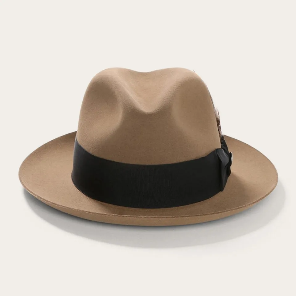 Stetson Temple Fedora Tawny Online