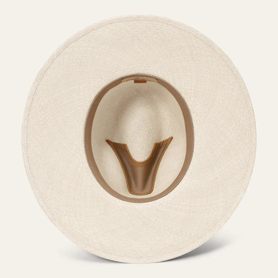 the_naturalist_straw_hat_3-4.webp Stetson The Naturalist Straw Hat Natural - Black Band Clearance