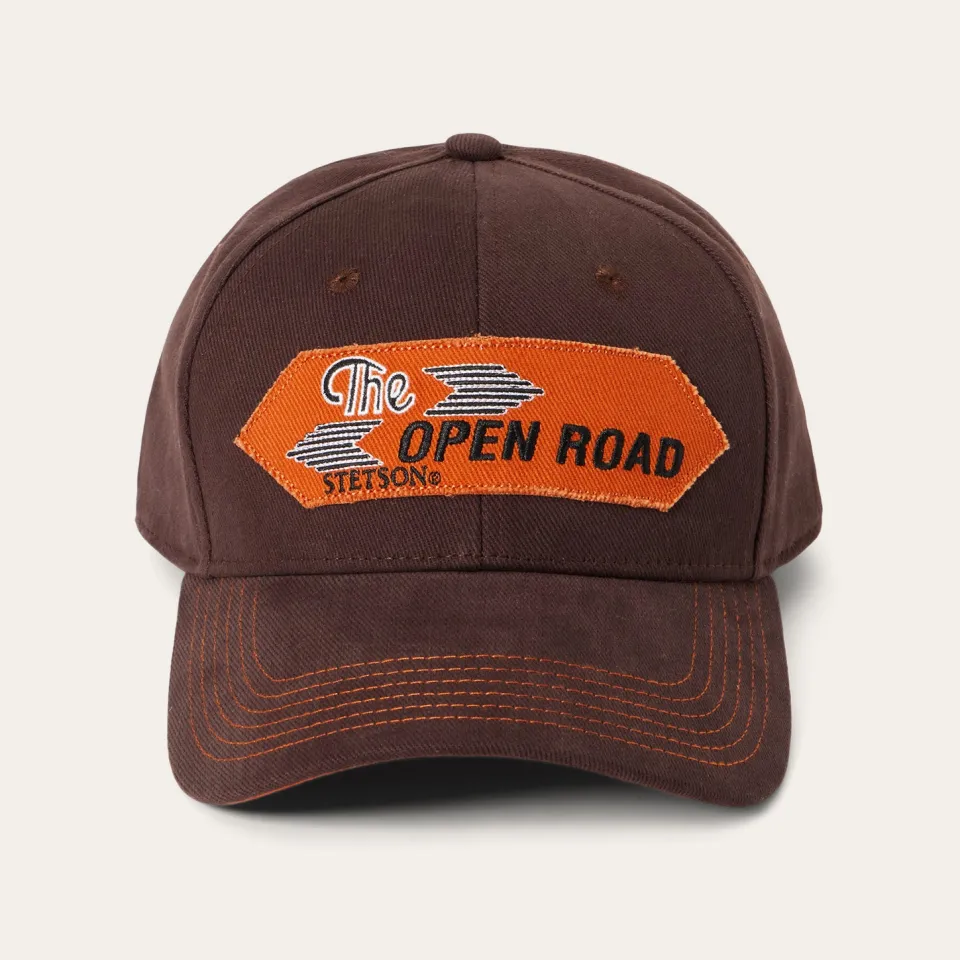 Stetson The Open Road Baseball Cap Red Discount