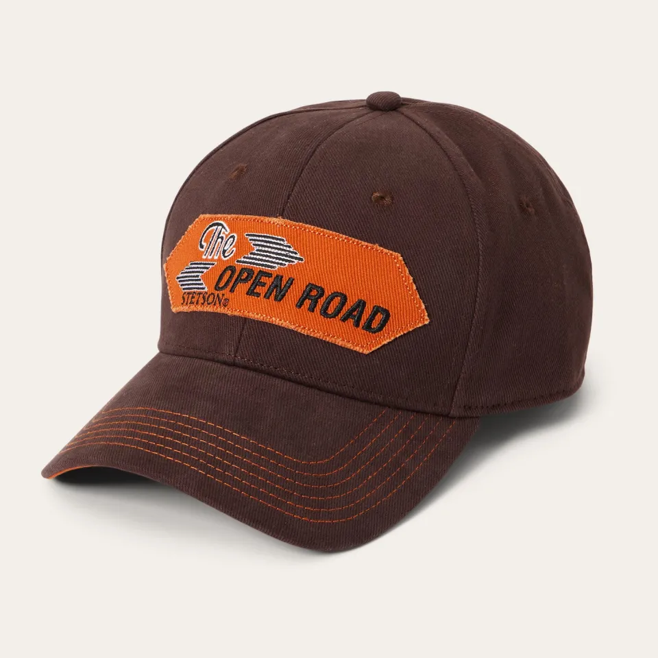 Stetson The Open Road Baseball Cap Red Discount