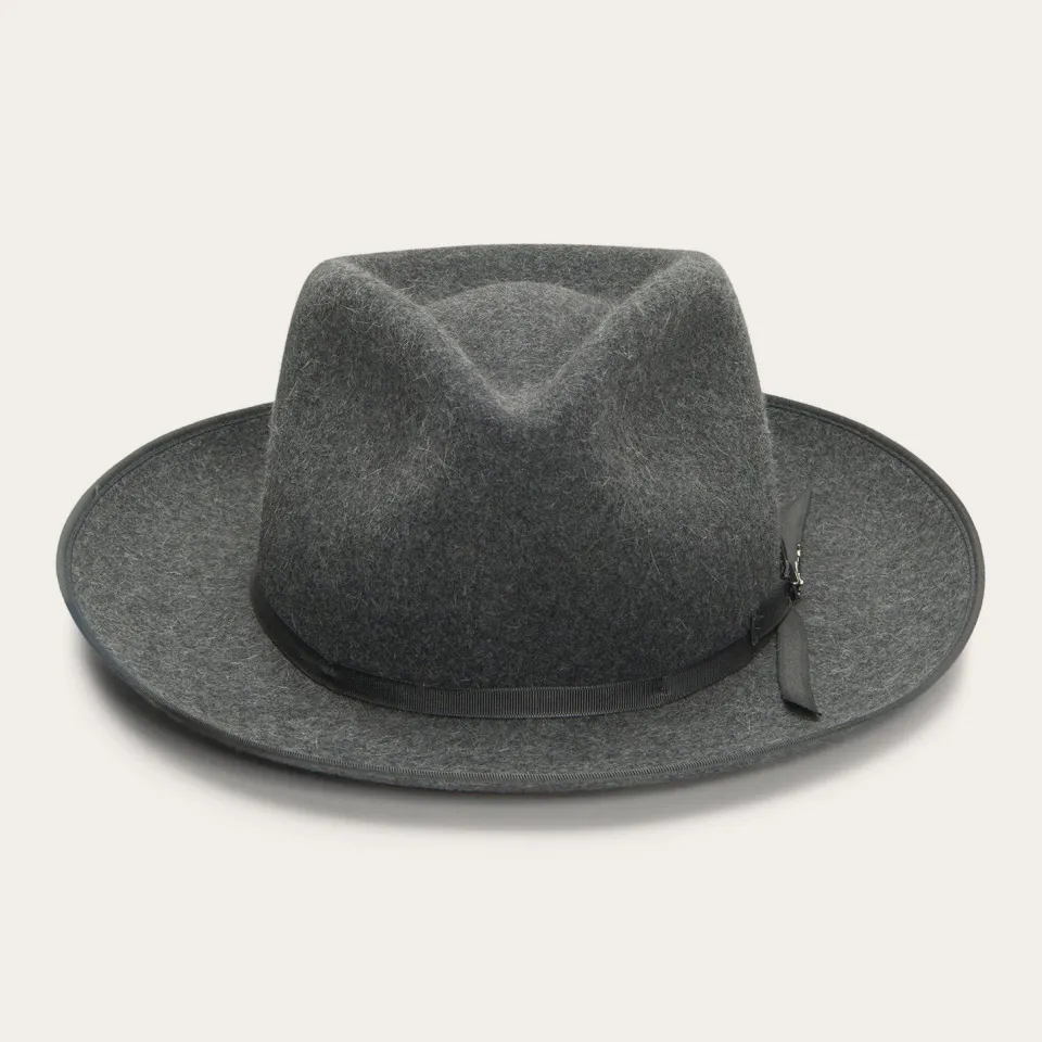 Stetson The Ultralight Stratoliner Fedora Grey Mix Store