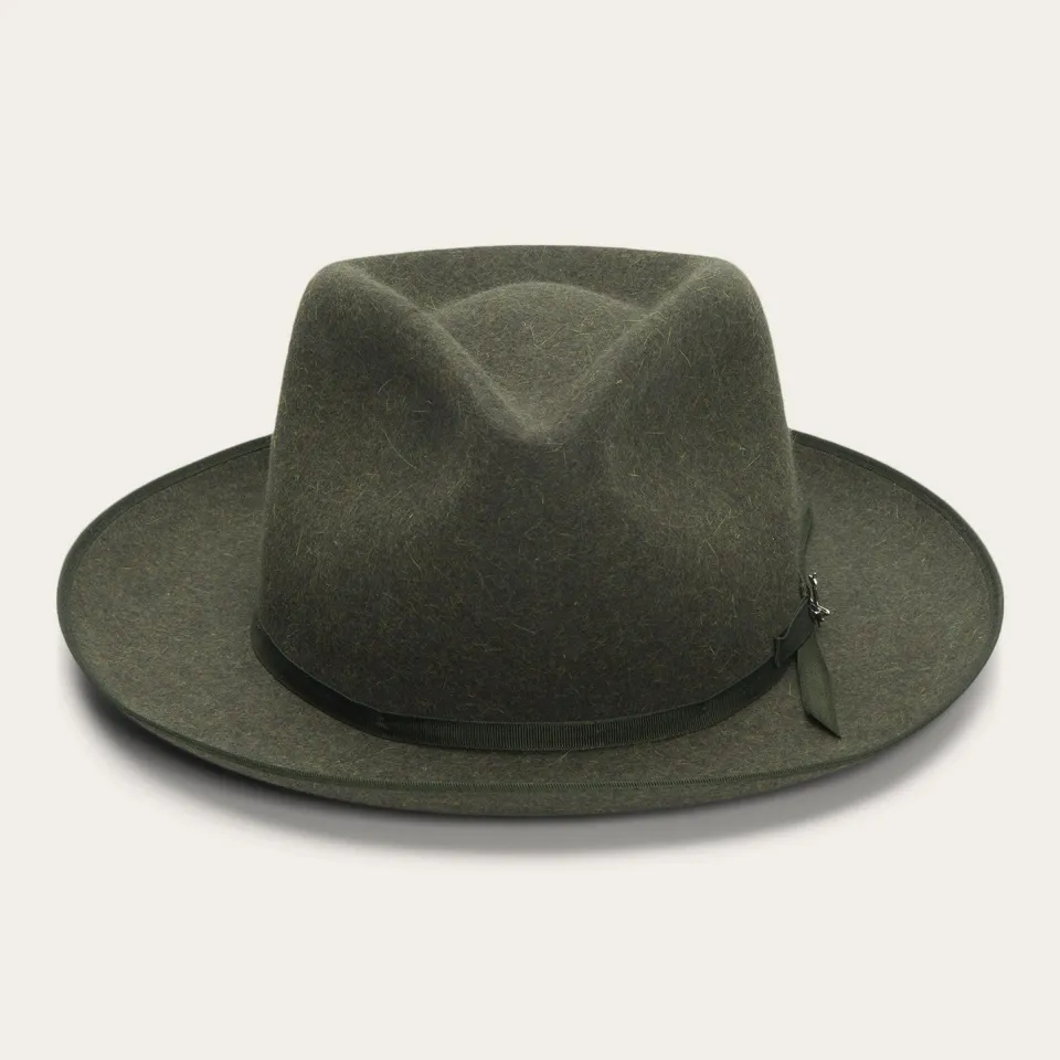 Stetson The Ultralight Stratoliner Fedora Olive Mix Best