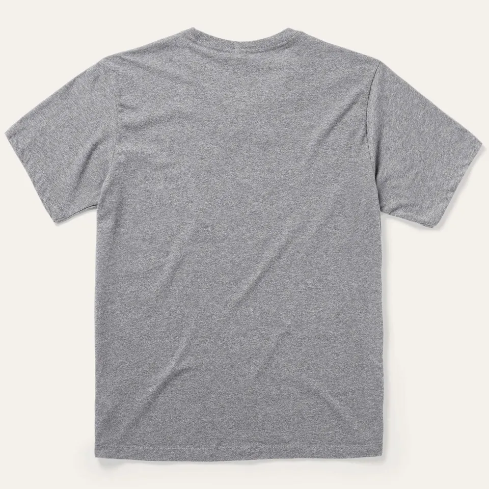 Stetson Vintage Eagle Graphic Tee Grey Shop