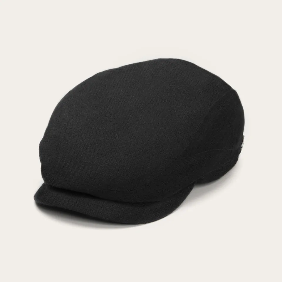 Stetson Virgin Wool  Cashmere Driver Cap Black Sale