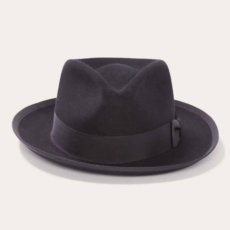 Stetson Whippet Fedora Black Fashion