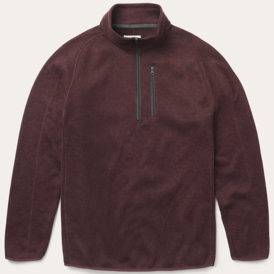 Stetson Knit Pullover Wine Best